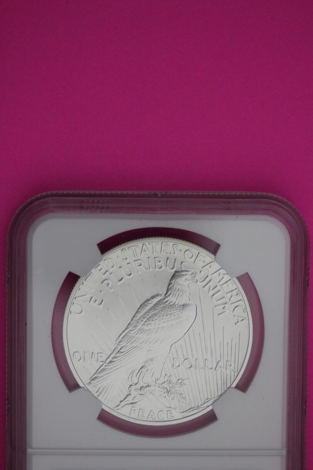 Rare 2021 P MS 70 Peace Silver Dollar NGC High Relief Certified First Day 689