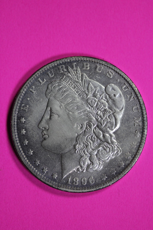 High Grade 1896 O Morgan Liberty Silver Dollar Key Date Coin New Orleans 218