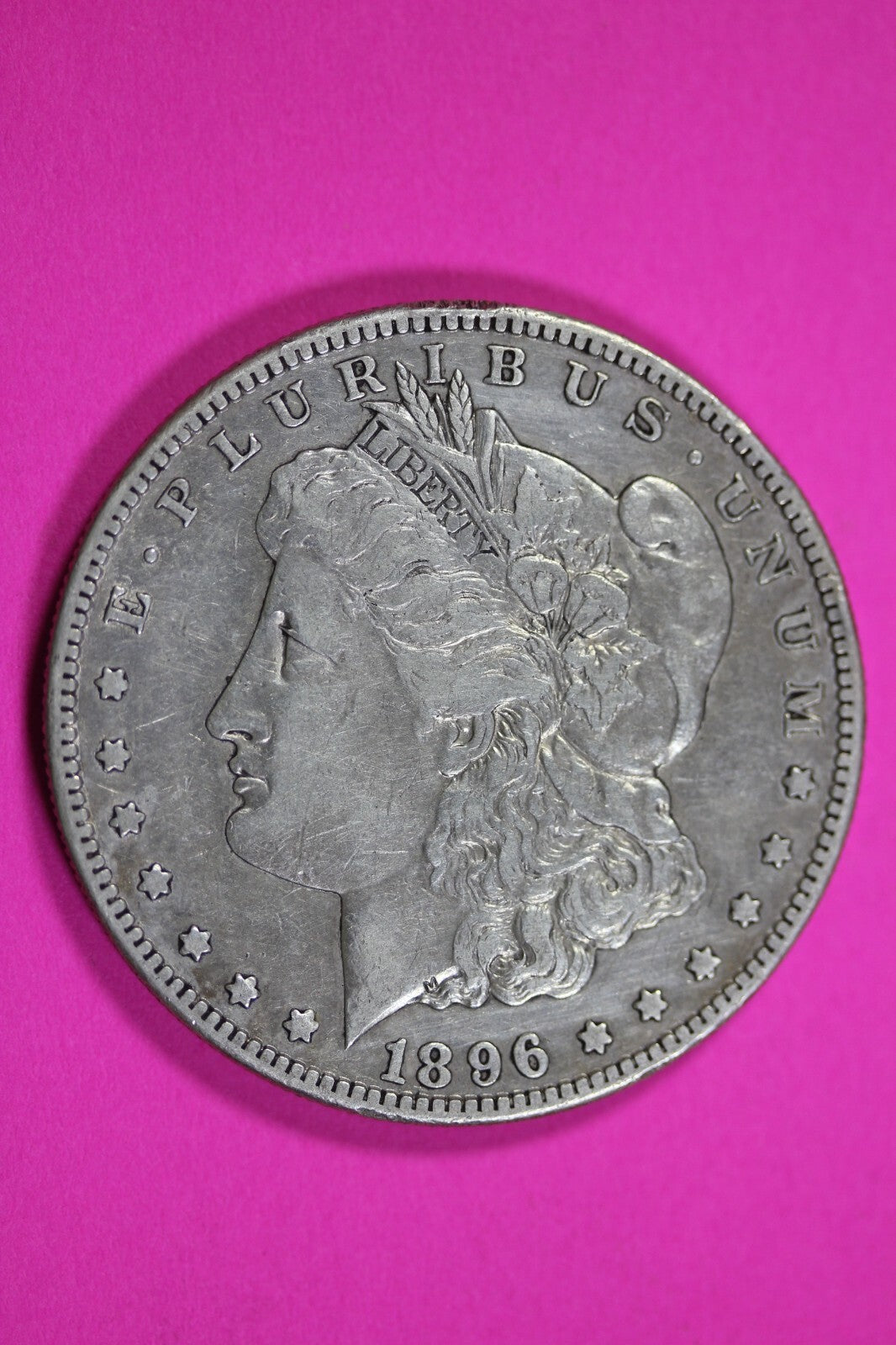 High Grade 1896 S Morgan Liberty Silver Dollar Rare Key Date San Francisco 118