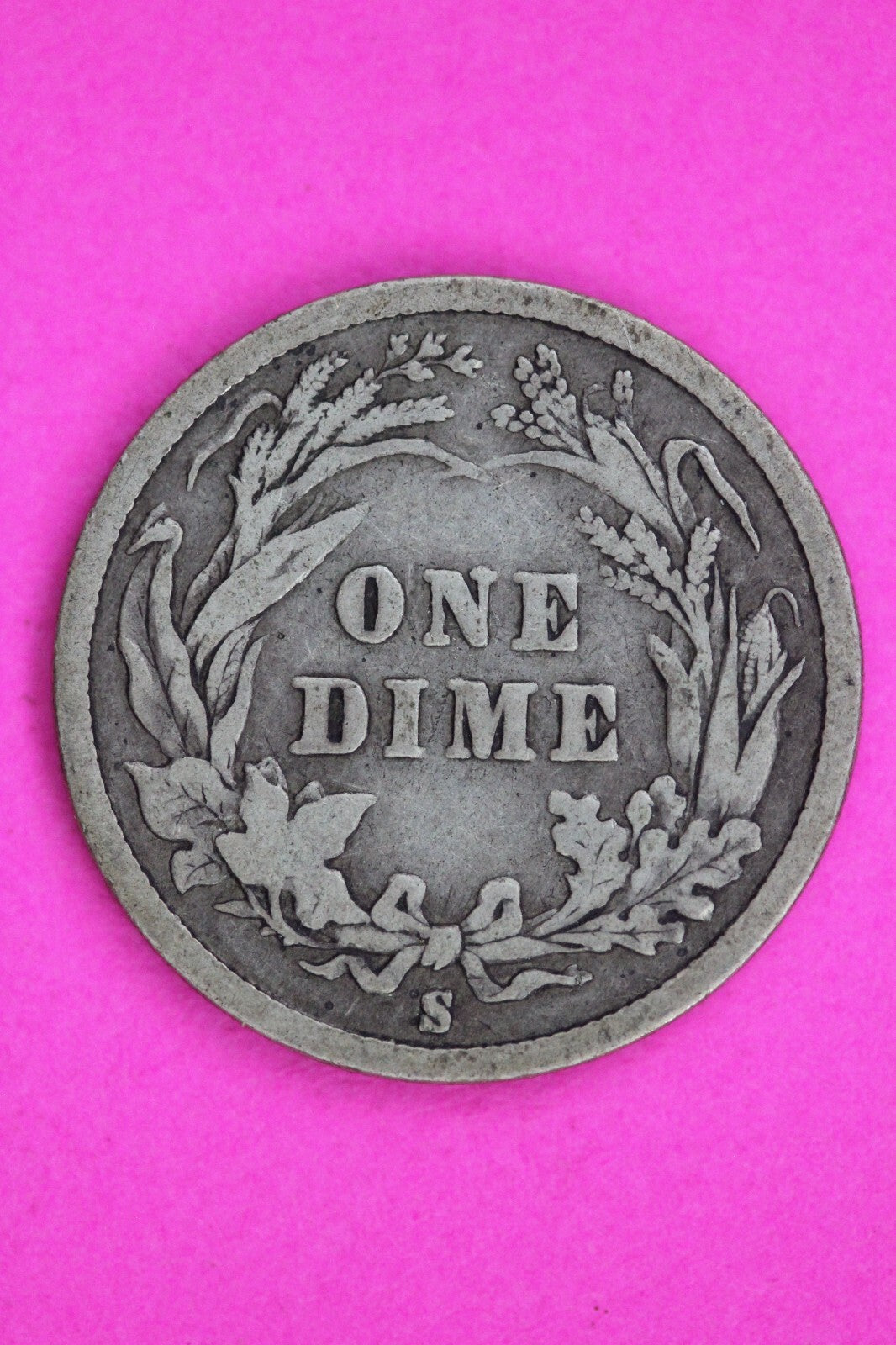 1895 S Barber Liberty Dime Silver Coin Guaranteed Authentic & Genuine 1555