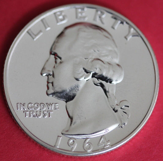 1964 Proof George Washington Quarter Exact Coin Shown Fast Shipping OCE 55