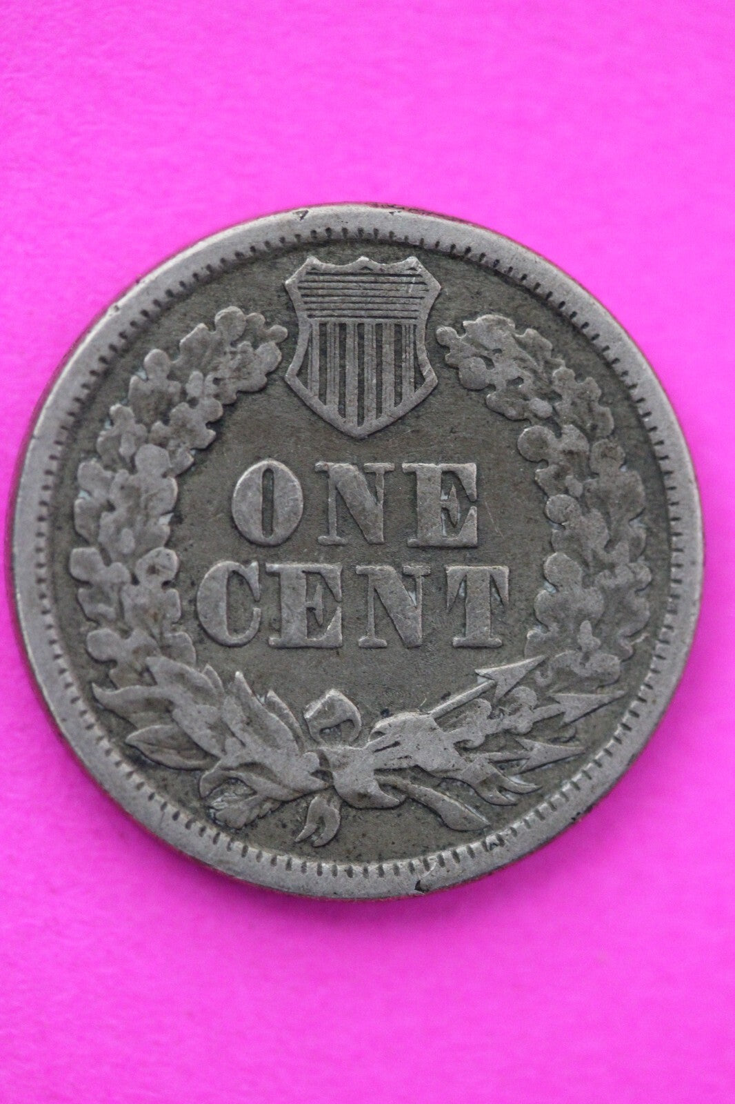 1862 Copper Nickel Indian Head Cent Penny Early Type Coin Exact Coin Pictured 60
