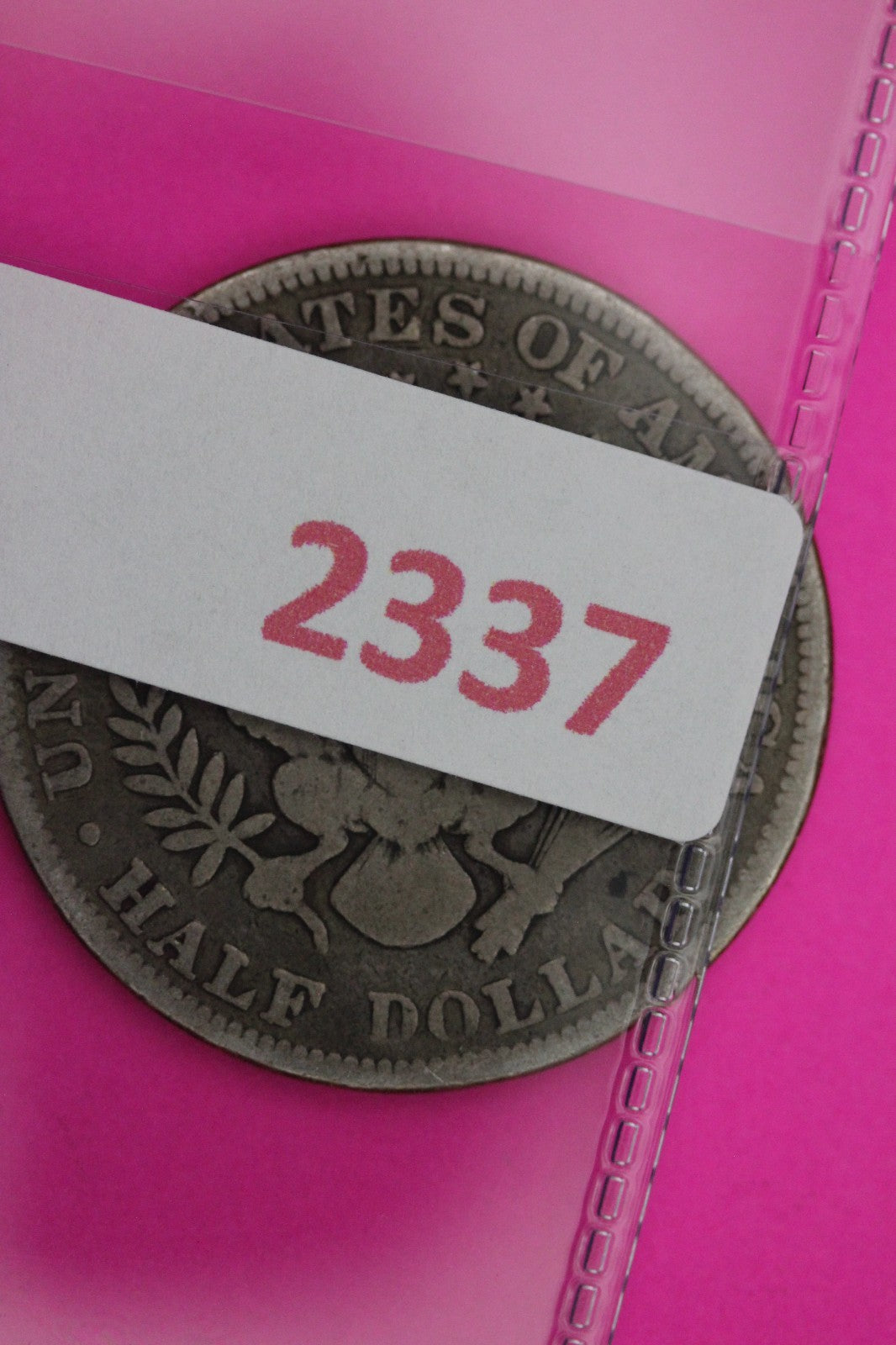 1895 P Barber Liberty Silver Half Dollar Guaranteed Authentic Genuine Coin 2337