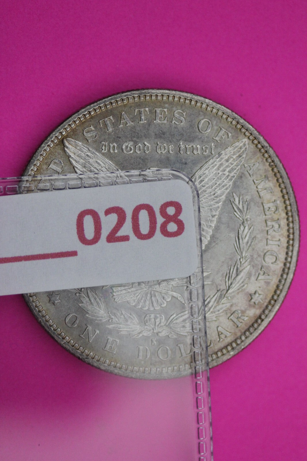 High Grade 1879 S Proof Like Morgan Lady Liberty Rare Date Silver Dollar  0208N