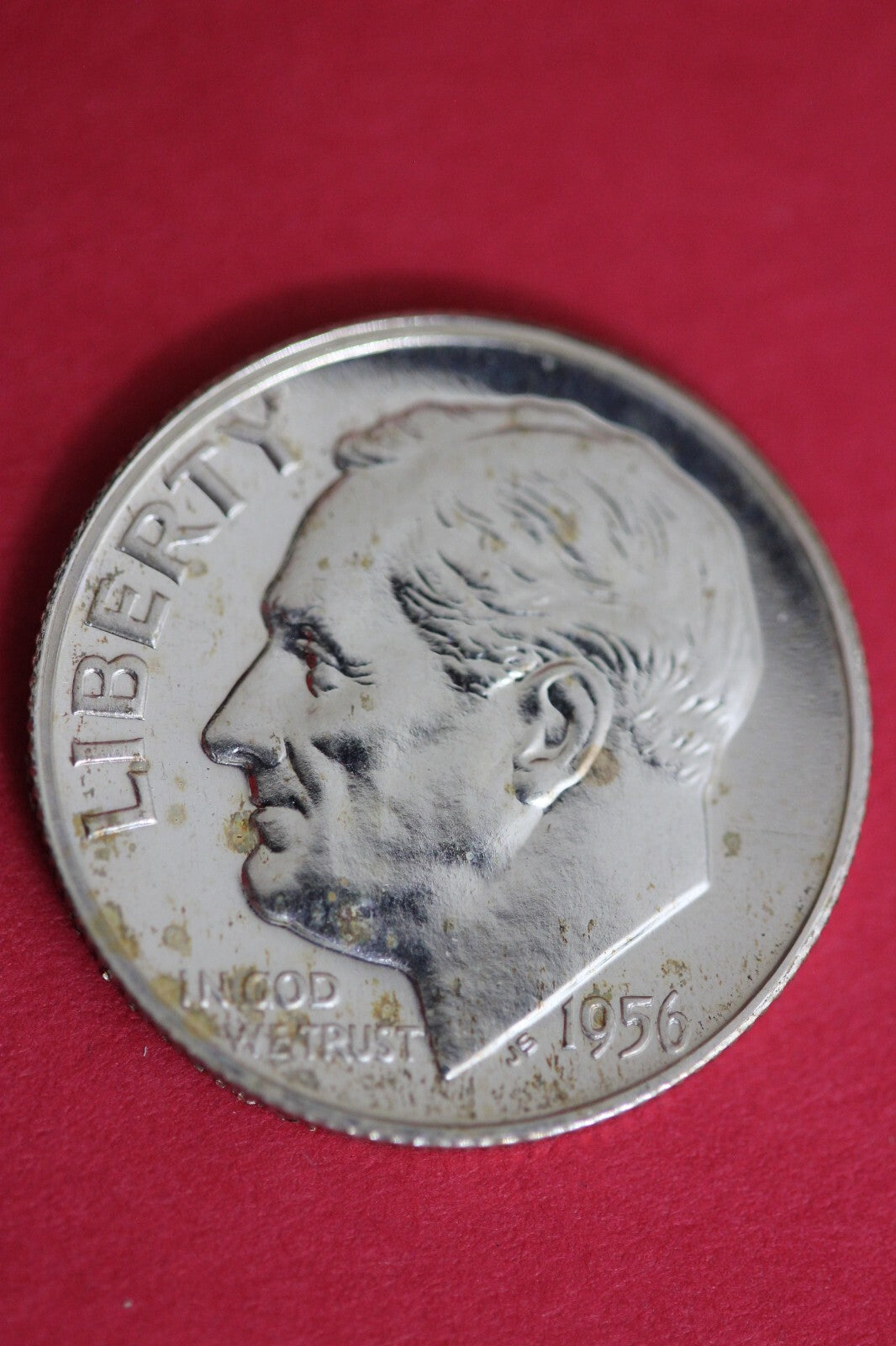 1956 Silver Proof Roosevelt Dime Exact Coin Shown  22