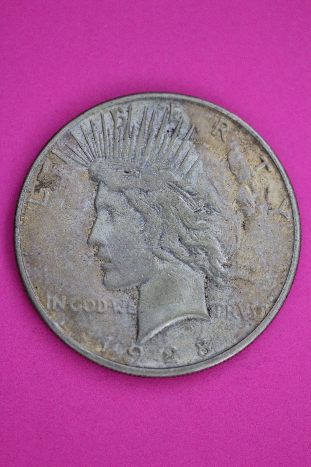 1928 S Peace Liberty Silver Dollar Guaranteed Authentic & Genuine Coin 1147