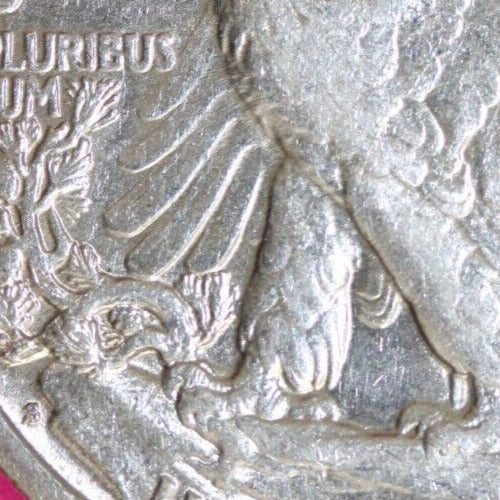 Toned High Grade 1941 S Walking Liberty Half Dollar Silver Coin Nice Colors 15