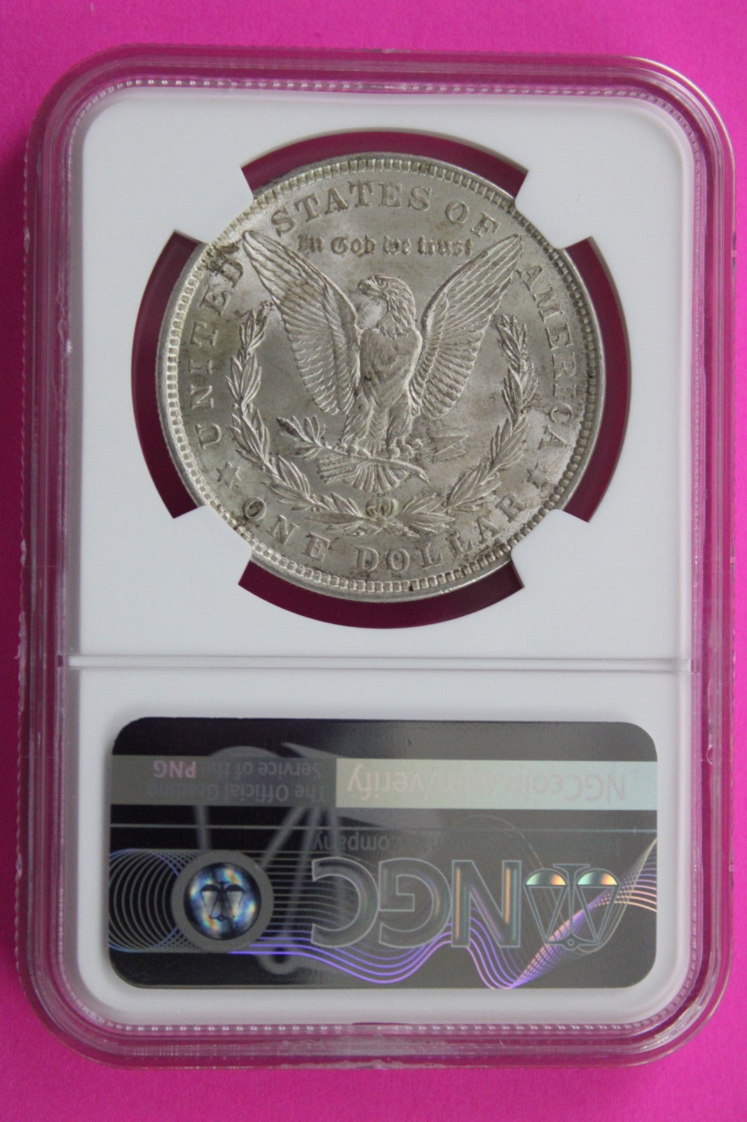 1921 P MS 63 Liberty Morgan Silver Dollar NGC Certified Graded Authentic 881