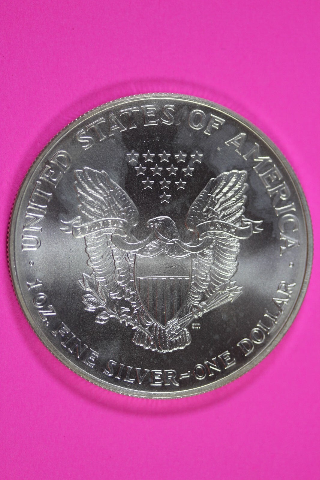 Colorized 2000 American Silver Eagle 1 Ounce .999 Fine Exact Coin Shown 165