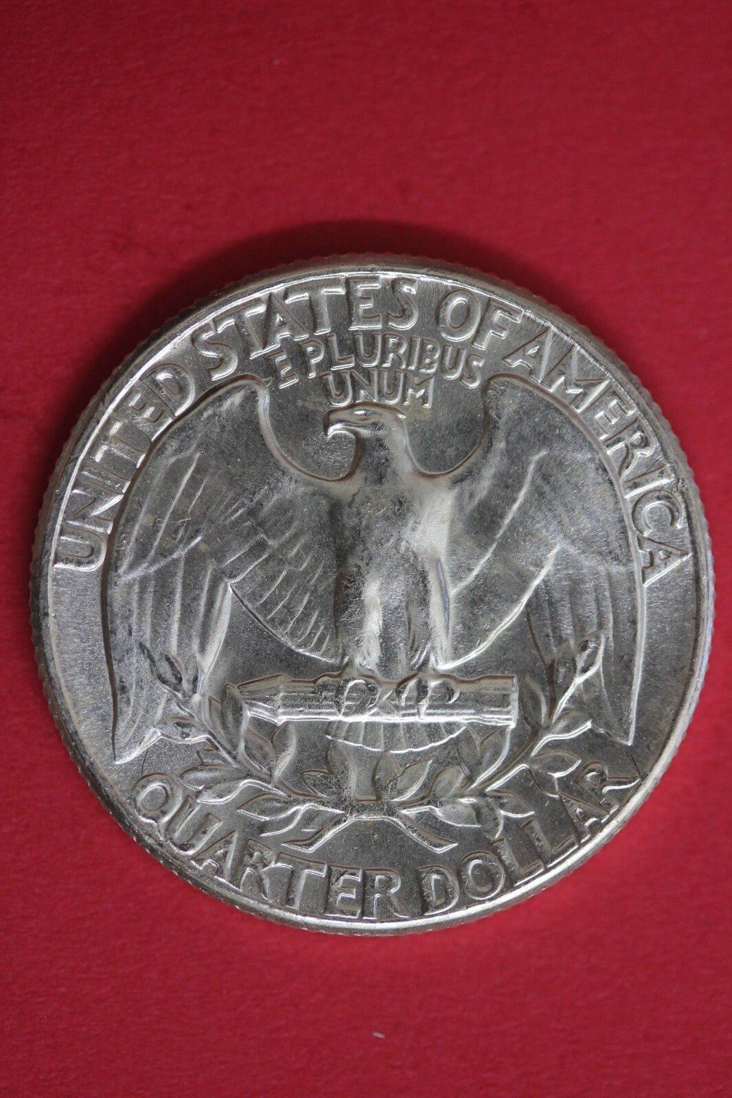 1963 Uncirculated Type B Reverse George Washington Quarter Exact Coin OCE 75