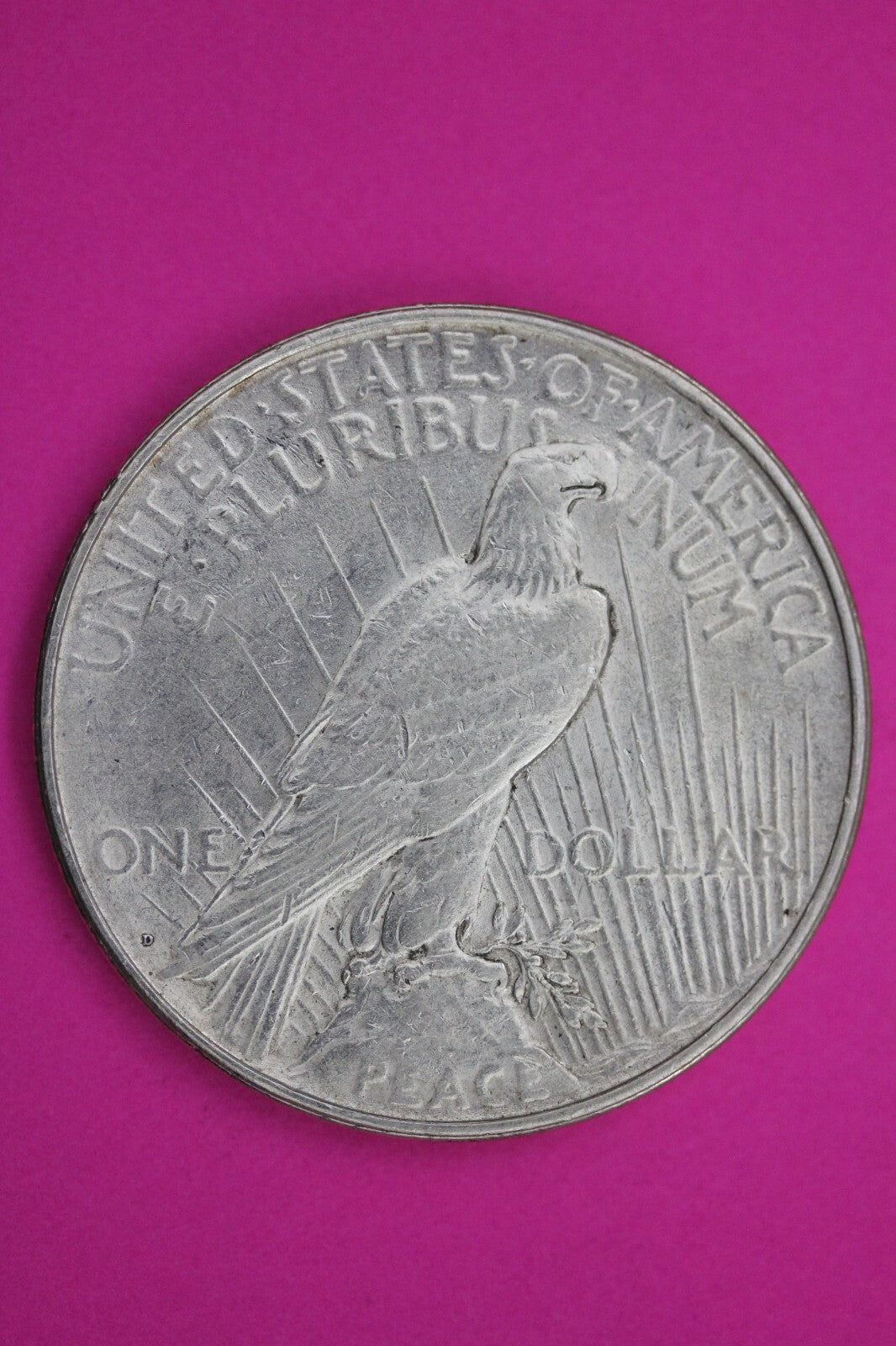 High Grade 1923 D Liberty Peace Silver Dollar Denver Mint Nice Luster 214