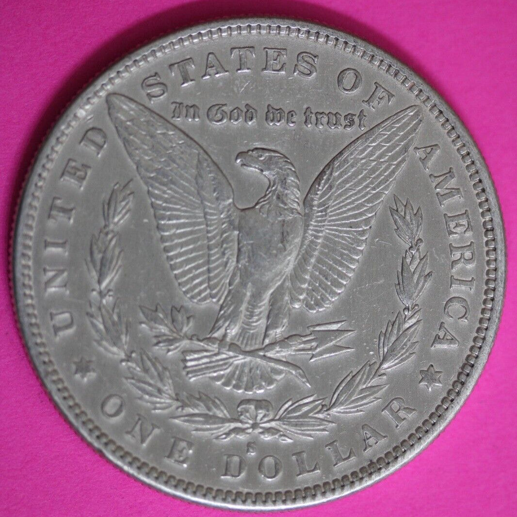 1883 S Morgan Liberty Silver Dollar Semi Key Date Coin San Francisco Mint 141