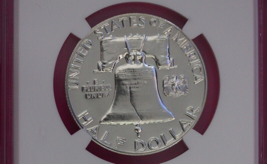 1959 PF 68 Ben Franklin Half Dollar NGC Graded Certified Authentic Slab 839