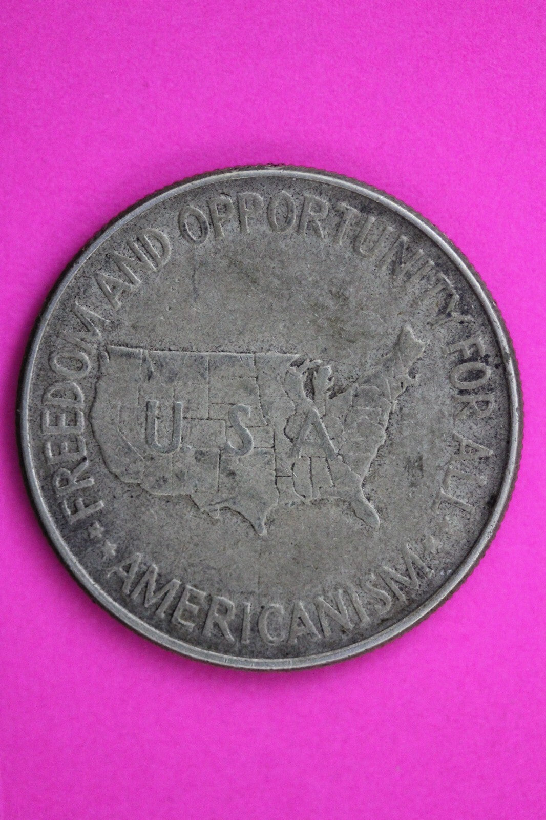 1952 Booker T Washington George Carver Commemorative Silver Half Dollar 0796N