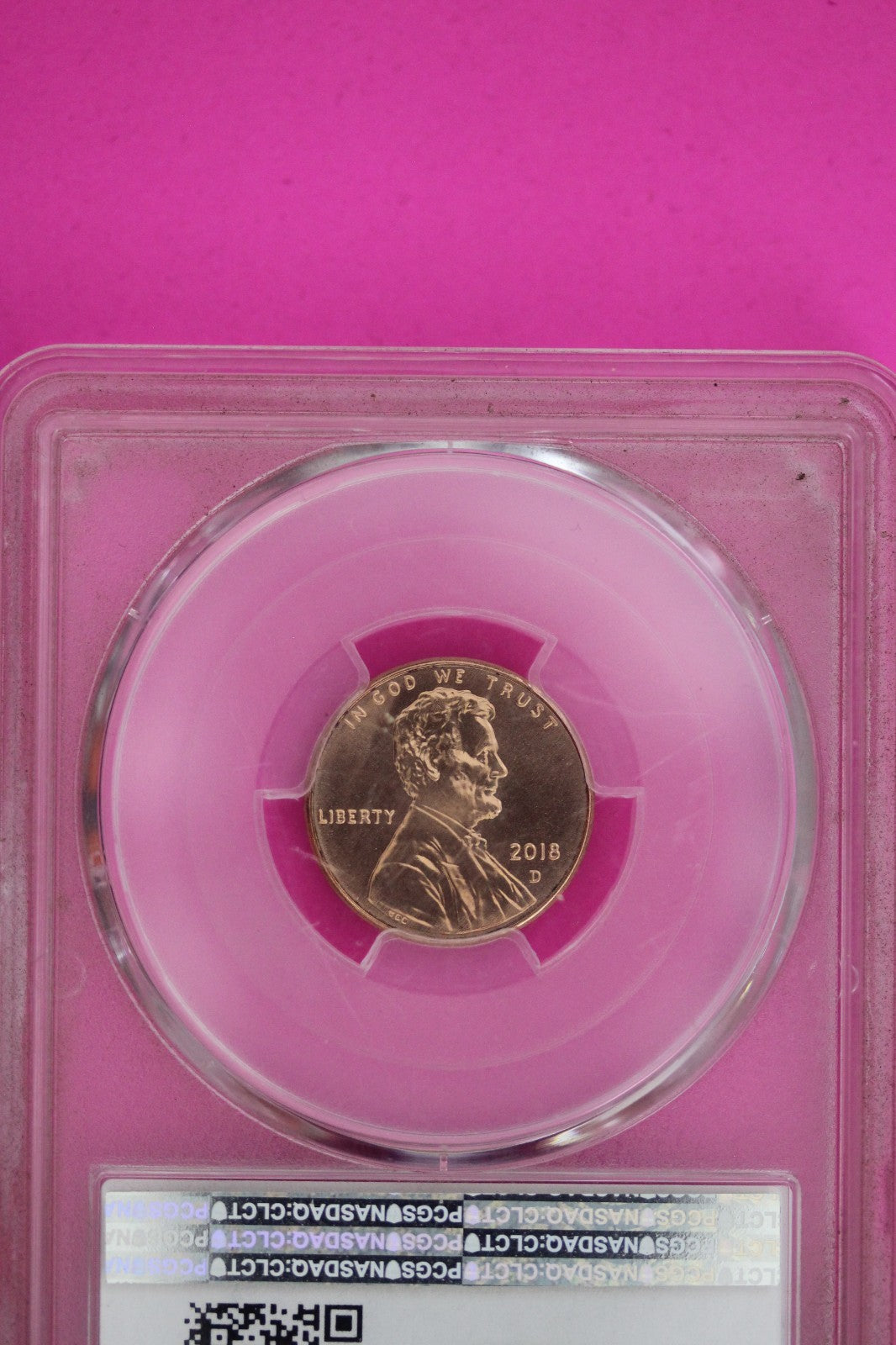 2018 D MS 67 Red Abraham Lincoln Shield Cent NGC Certified Graded Authentic 1285