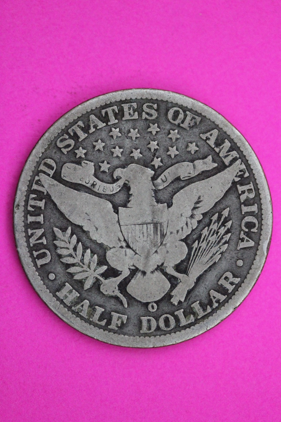 1901 O Barber Liberty Silver Half Dollar Guaranteed Authentic Genuine Coin 2328