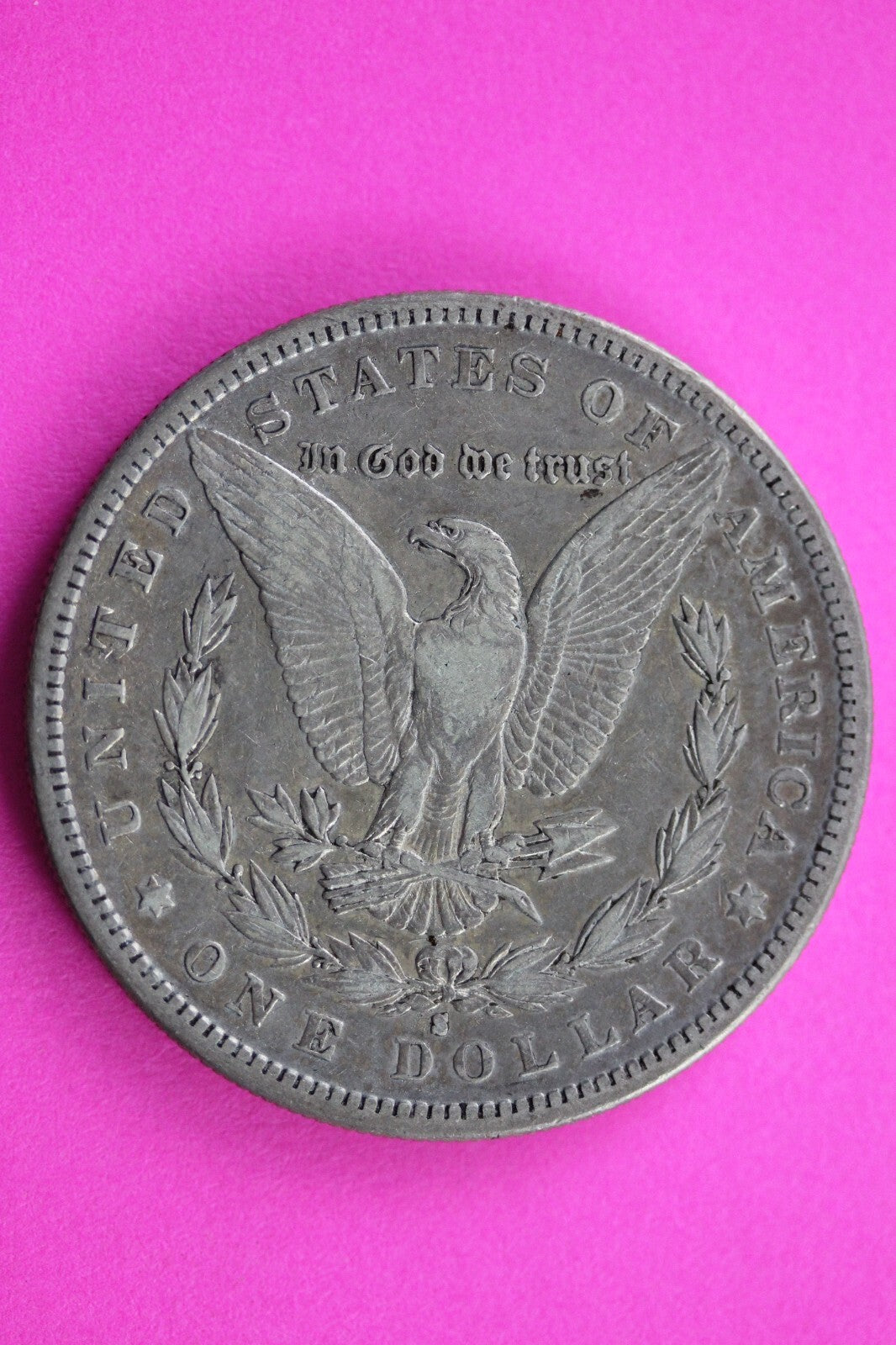 1884 S Morgan Lady Liberty Rare Date Silver Dollar Guaranteed Authentic 0228N