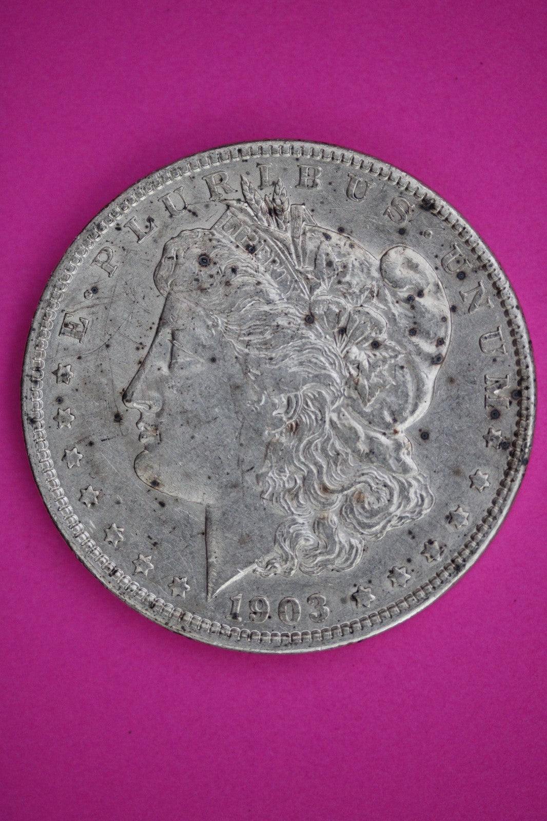 High Grade 1903 P Morgan Lady Liberty Rare Date Silver Dollar Authentic 2624