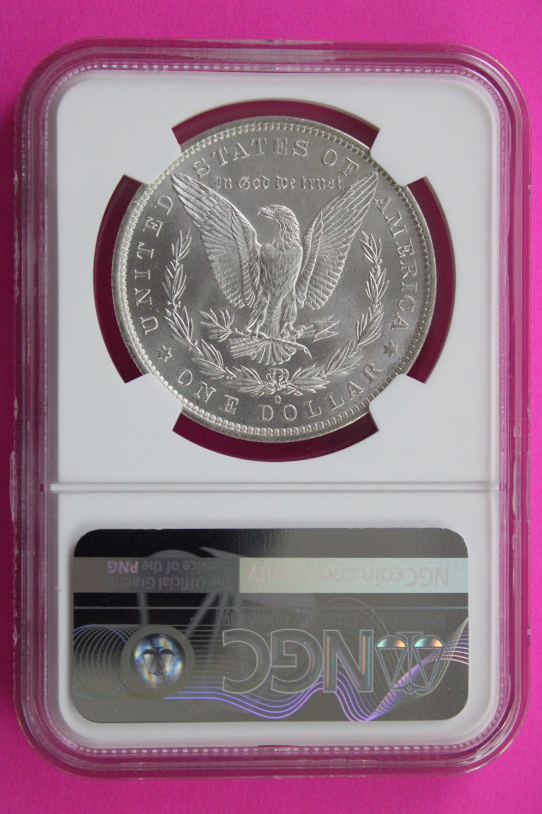 1883 O MS 63 Liberty Morgan Silver Dollar NGC Certified Graded Authentic 788