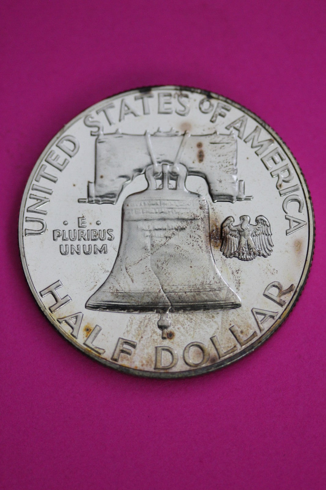 Cameo 1963 Proof Ben Franklin Half Dollar Silver Coin Guaranteed Genuine 1786