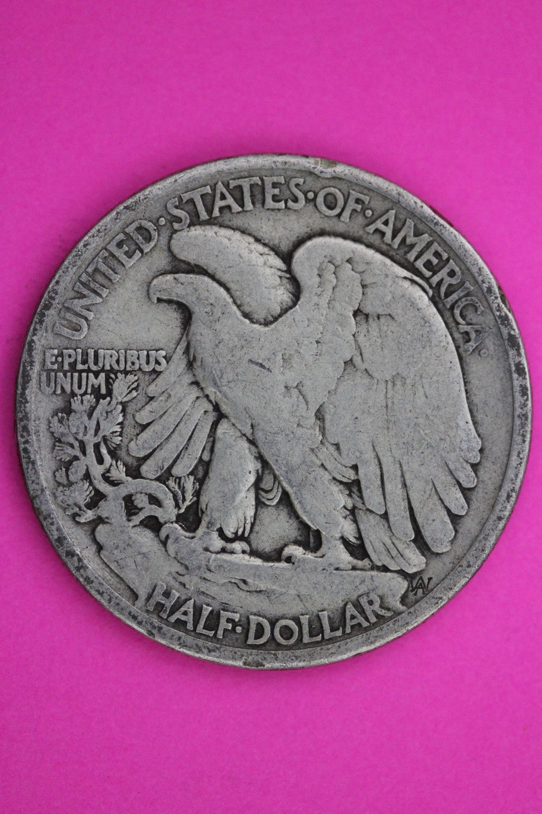 1917 S OBV Walking Liberty Silver Half Dollar Guaranteed Authentic Genuine 2357