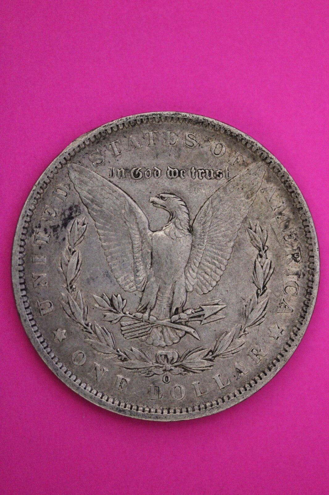 1891 O Morgan Silver Dollar Liberty Rare Key Date Coin New Orleans Mint 366