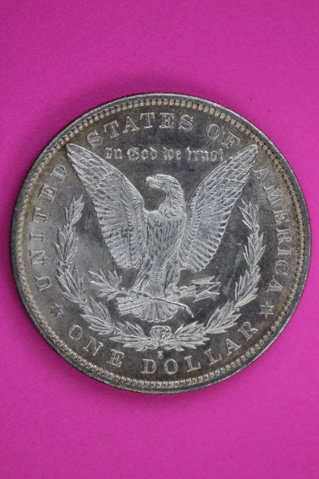 High Grade 1879 S Proof Like Morgan Lady Liberty Rare Date Silver Dollar  0208N