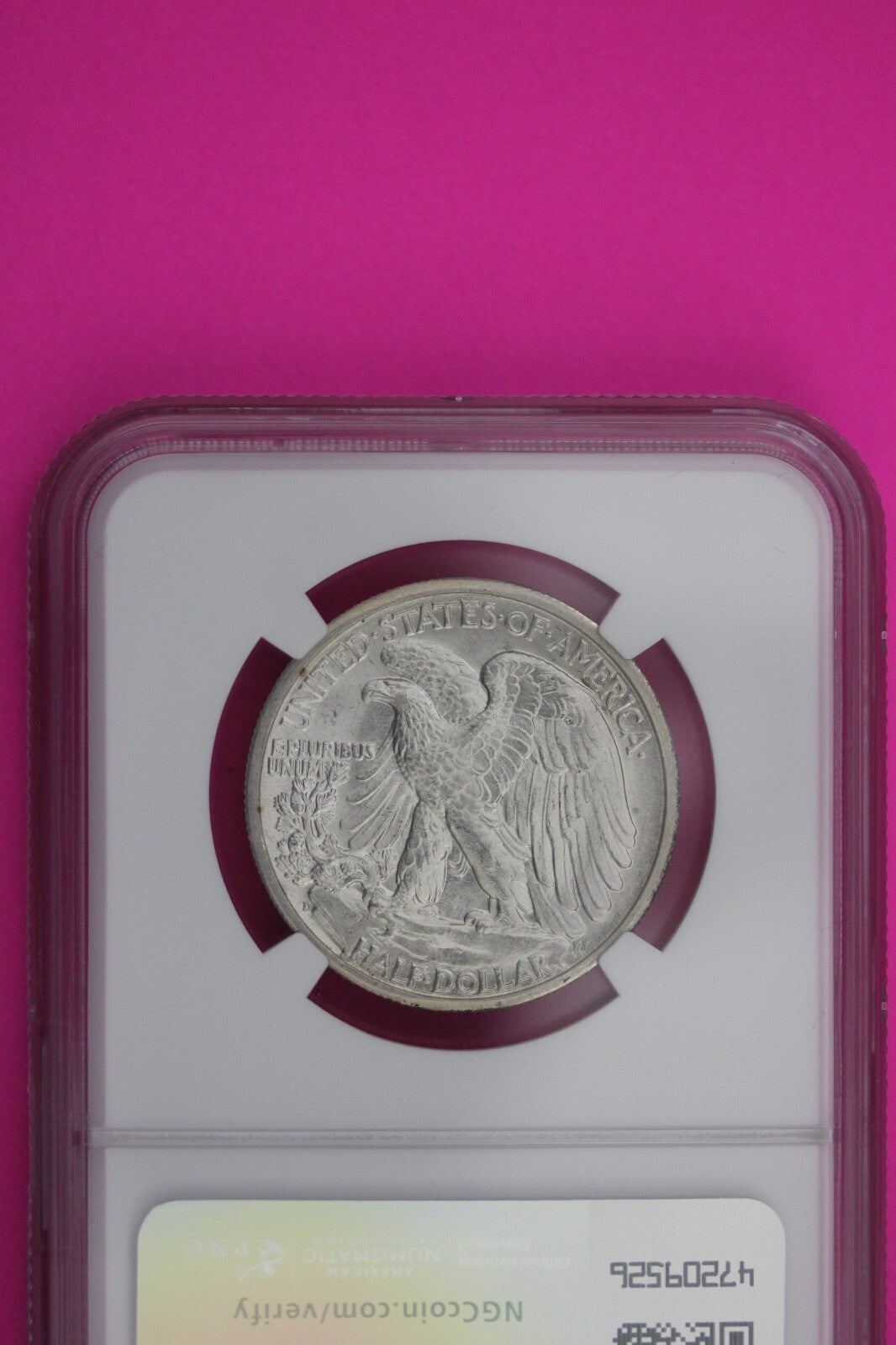 1944 D MS 63 Walking Liberty Half Dollar NGC Graded Certified Authentic 210