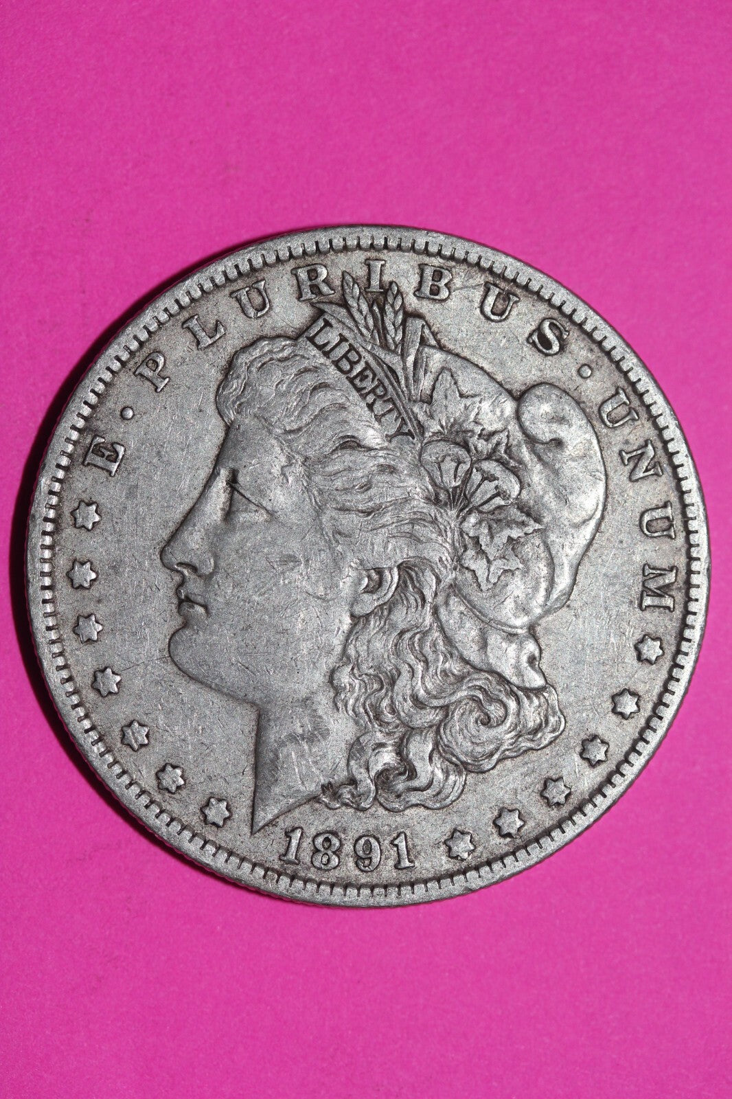 1891 O Morgan Liberty Silver Dollar Guaranteed Authentic & Genuine Coin 1131