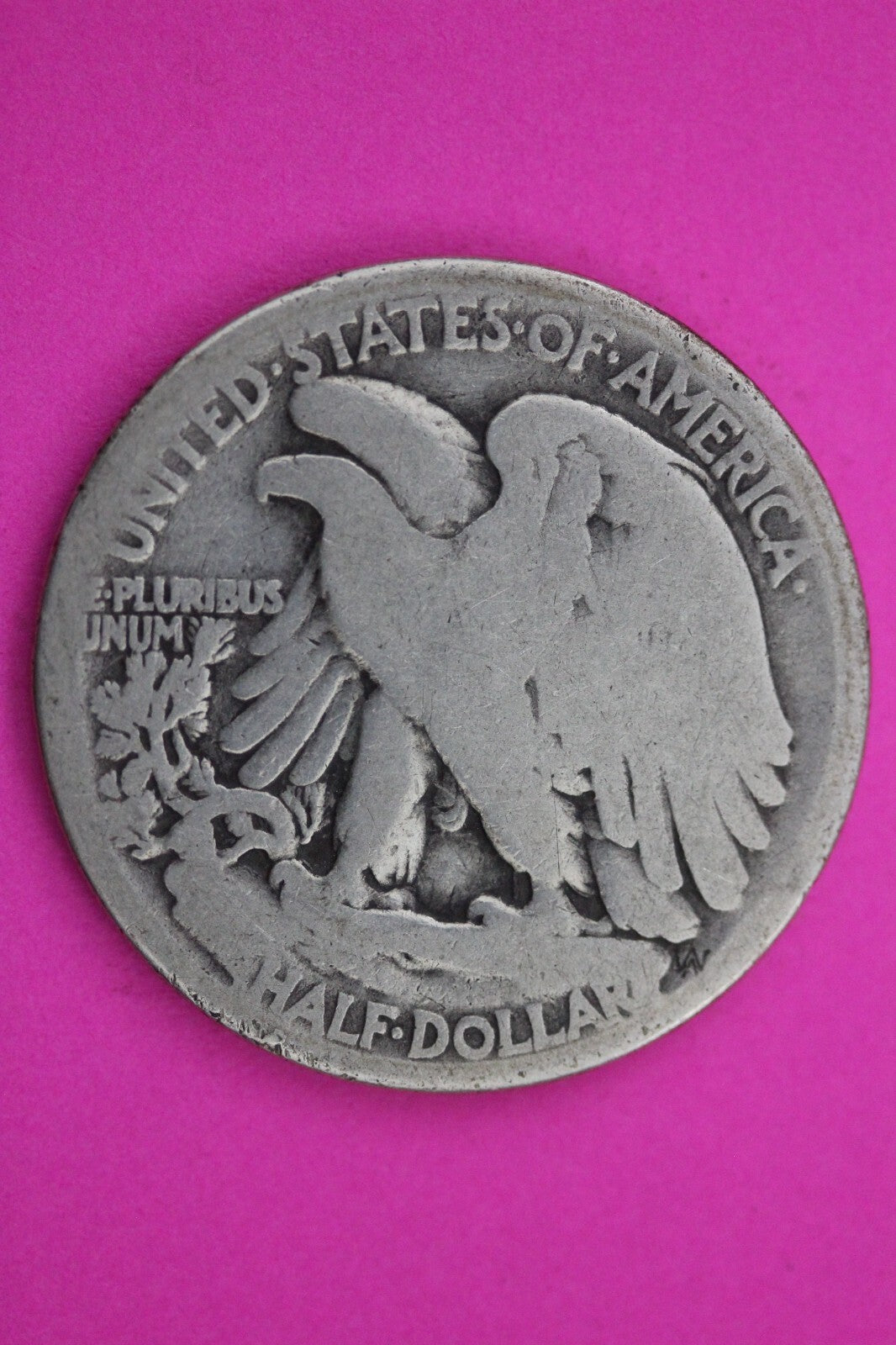 1916 S OBV Walking Liberty Silver Half Dollar Walker Guaranteed Authentic 0264N