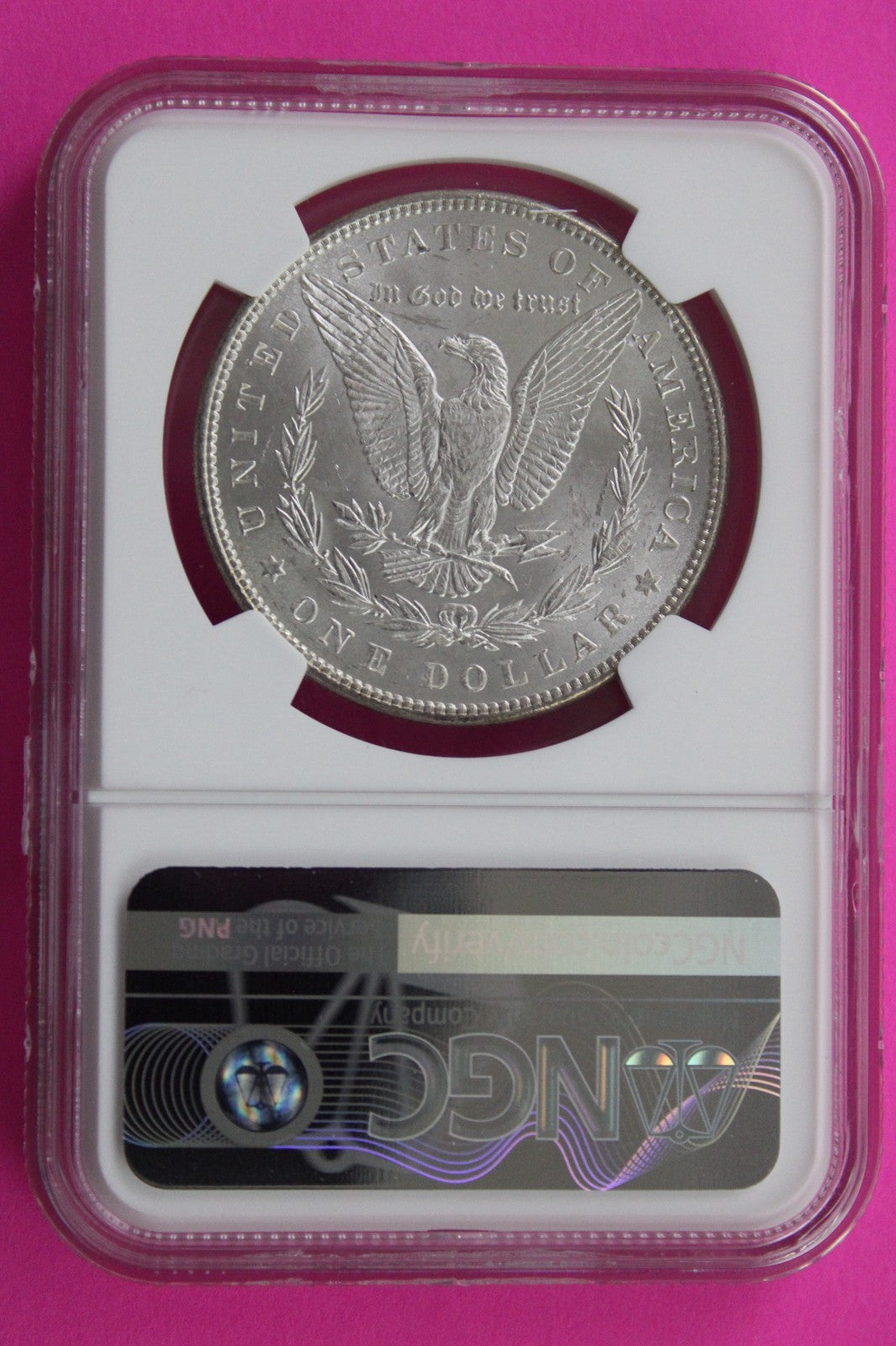 1888 P MS 63 Liberty Morgan Silver Dollar NGC Certified Graded Authentic 832