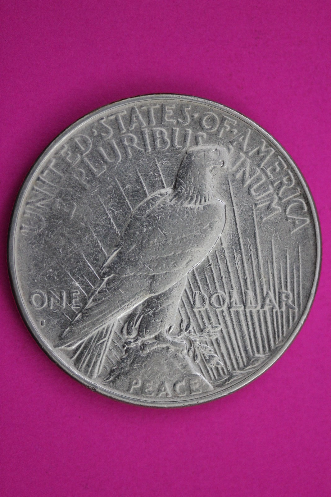 1927 S Peace Liberty Silver Dollar Guaranteed Authentic & Genuine Coin 1633