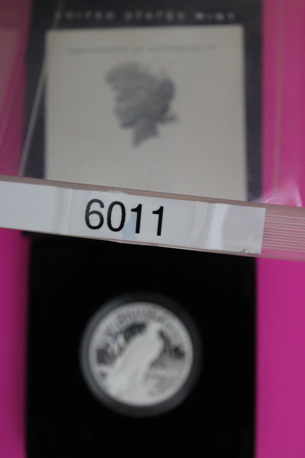 Gem Deep Cameo Proof 2023 S Peace Silver Dollar 999 Fine Mint Box & COA 6011