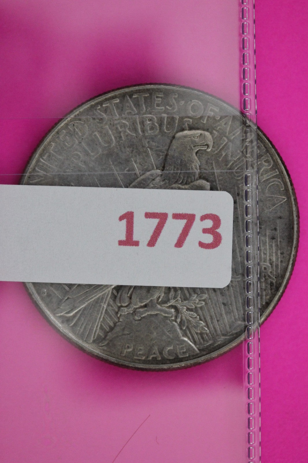 1927 S Peace Lady Liberty Semi Key Date Silver Dollar Guaranteed Authentic 1773