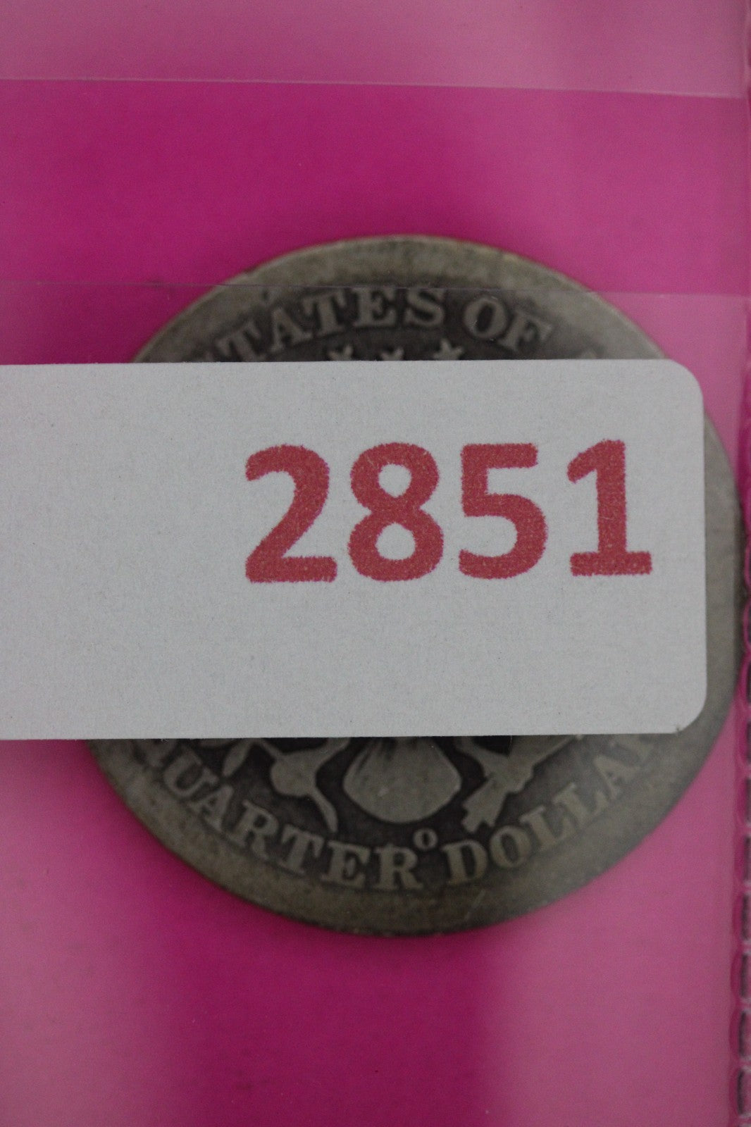 1904 O Barber Liberty Quarter Silver Guaranteed Authentic & Genuine Coin 2851