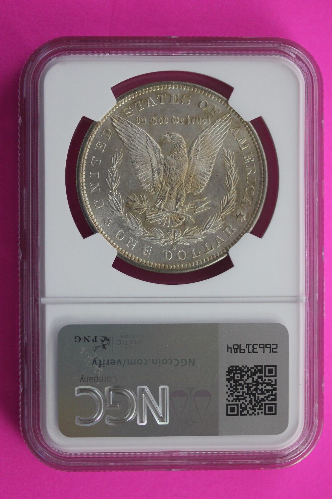1879 S MS 63 Liberty Morgan Silver Dollar NGC Certified Slab Free Shipping 671