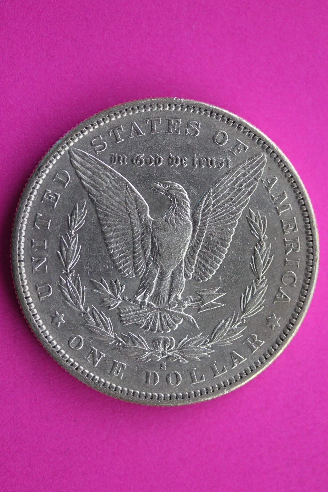 Hi Grade 1885 S Morgan Lady Liberty Rare Date Silver Dollar Authentic Coin 0384N