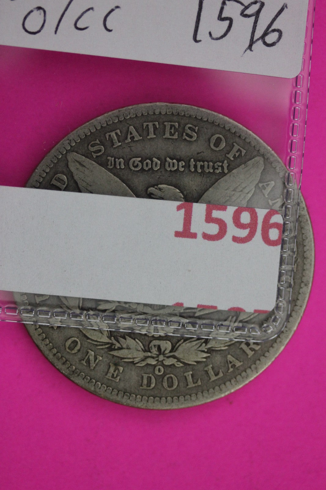 1900 O/CC Morgan Lady Liberty Semi Key Date Silver Dollar Coin Authentic 1596