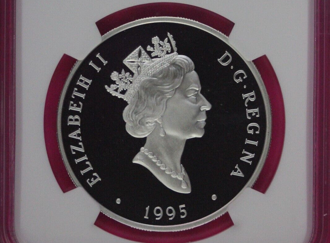 1995 PF 69 Ultra Cameo Canada Aviation Series DHC-1 Chipmunk 20 D NGC Slab 1059