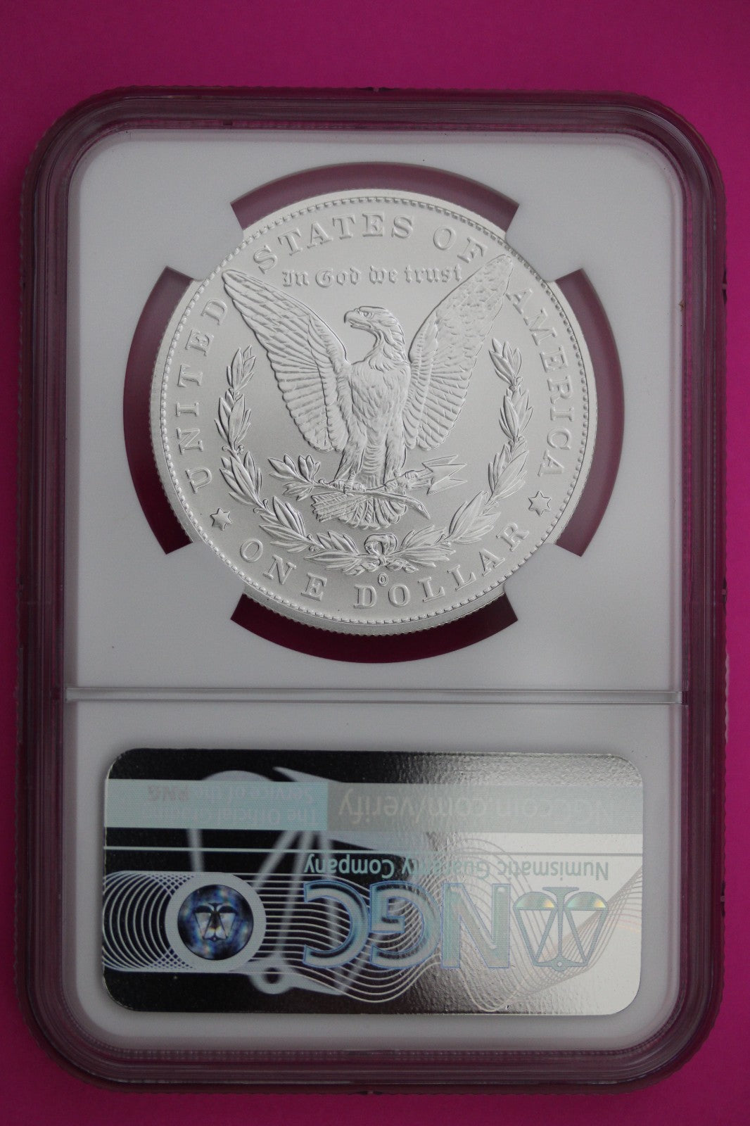 2021 O MS 70 New Orleans Privy Mark Morgan Silver Dollar NGC Graded Slab 144
