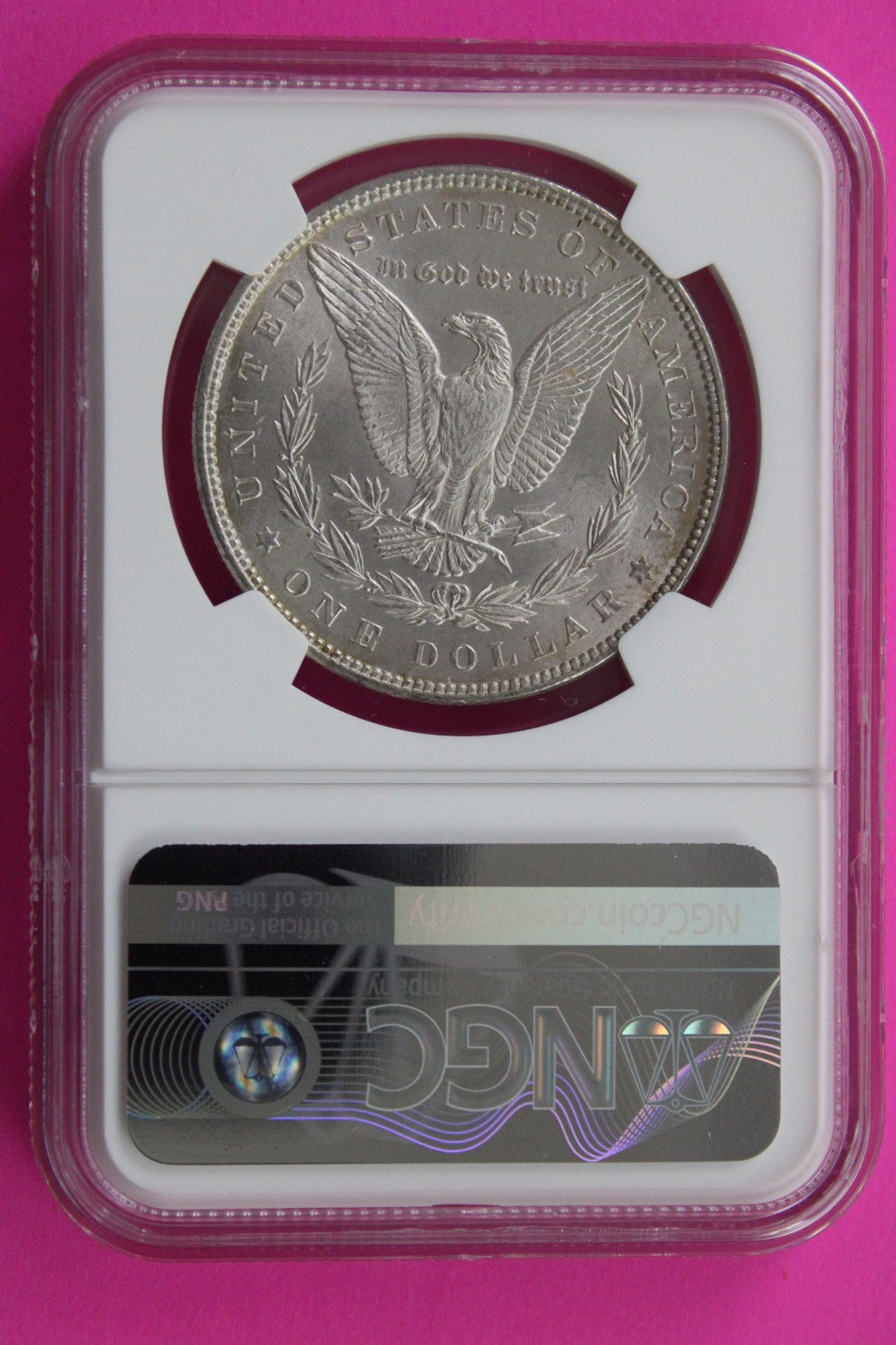 1883 P MS 63 Liberty Morgan Silver Dollar NGC Certified Graded Authentic 785