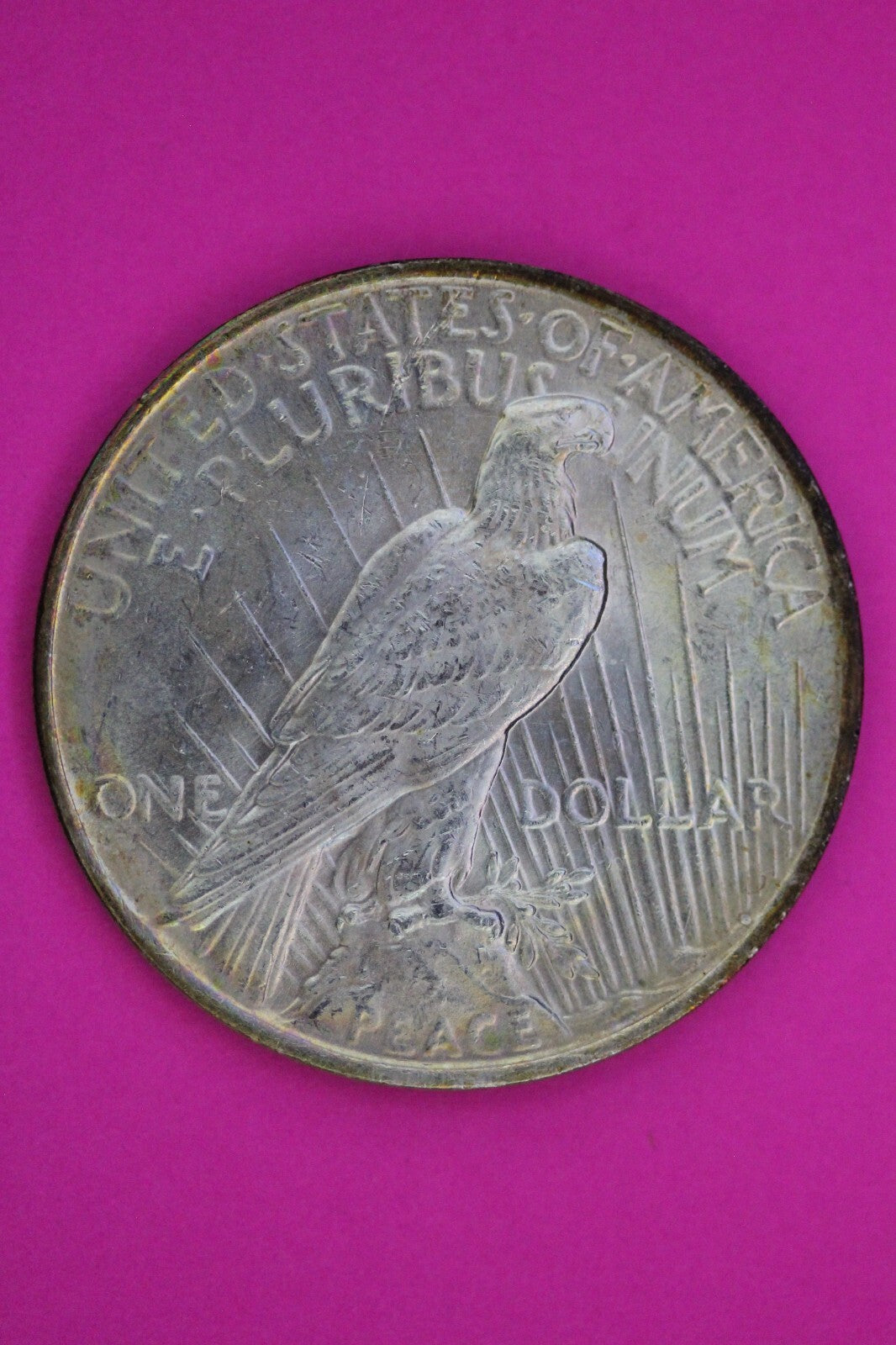 Tone High Grade 1923 P Liberty Peace Silver Dollar Philadelphia Mint Coin 246