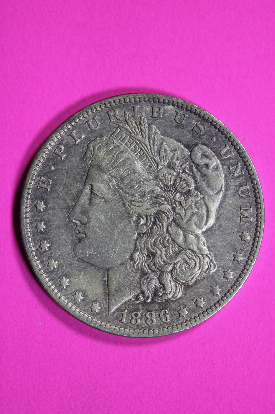 High Grade 1886 O Morgan Liberty Silver Dollar Key Date Coin New Orleans 20