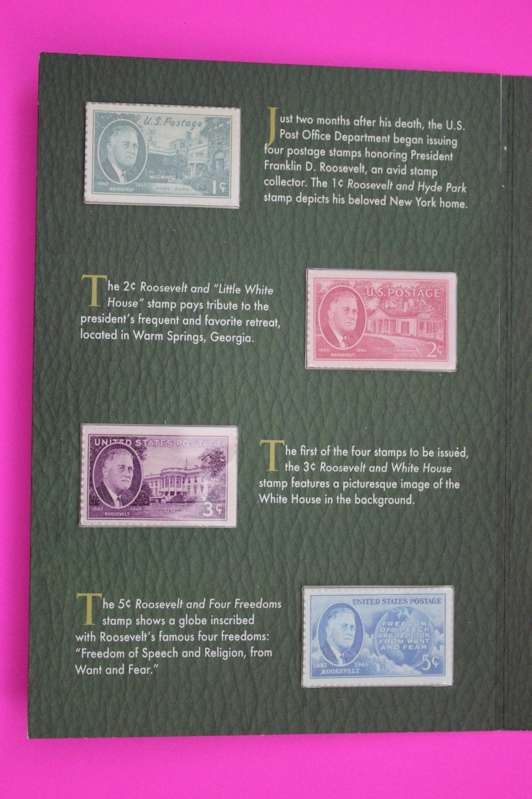 Gem 2014 Franklin Roosevelt Coins & Chronicles Set 1 OZ Silver Box & COA 7035