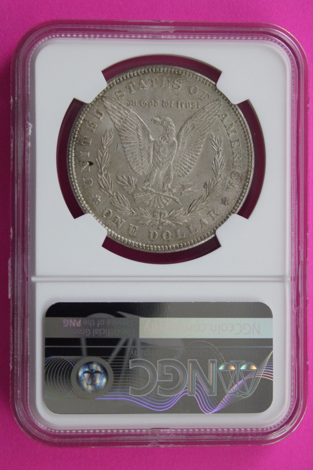 1878 S MS 63 Liberty Morgan Silver Dollar NGC Certified Graded Authentic 748