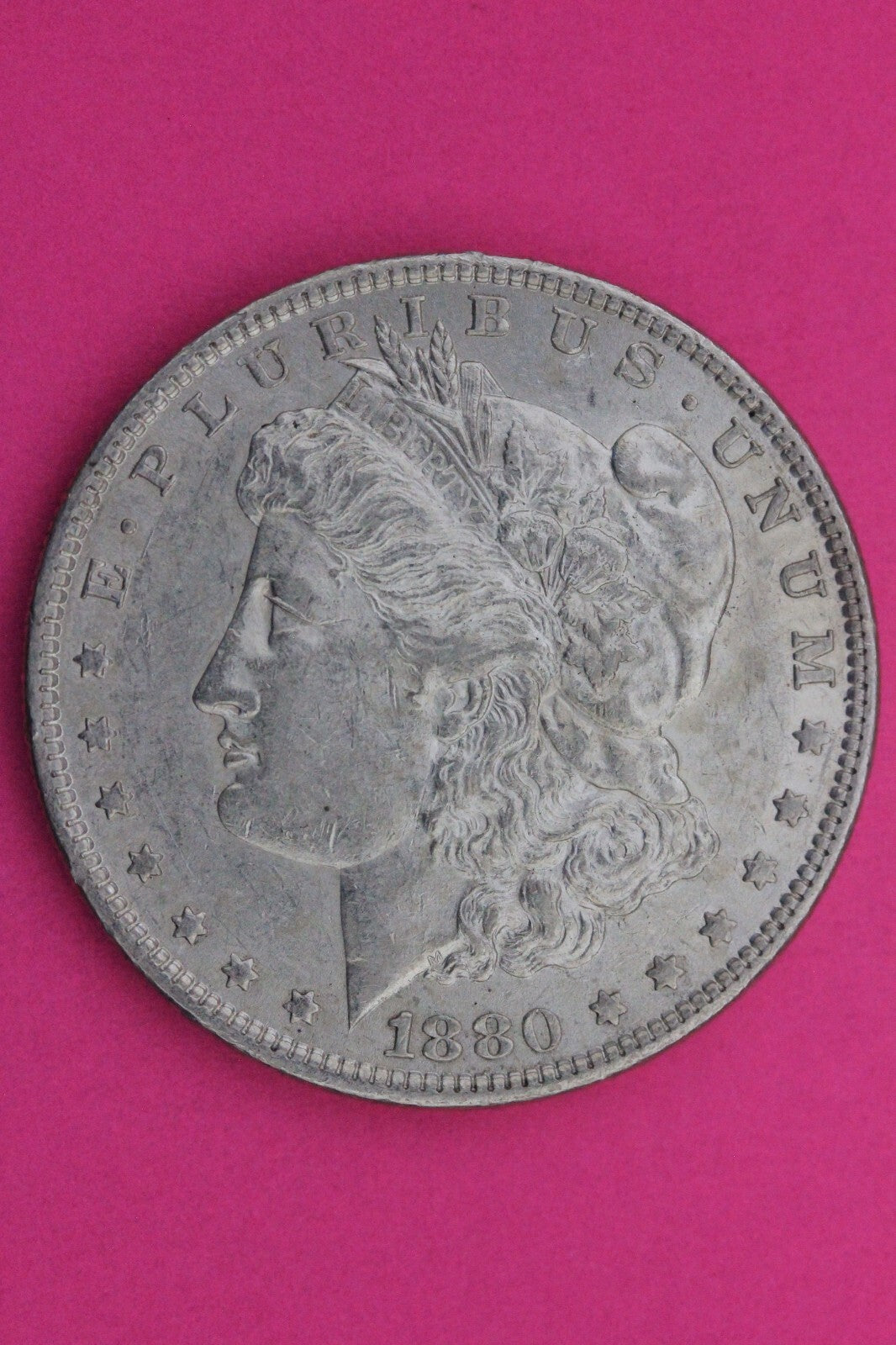 High Grade 1880 O Morgan Lady Liberty Rare Date Silver Dollar Authentic 0340N