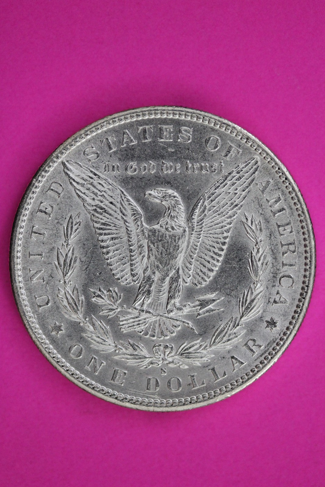 High Grade 1891 S Morgan Liberty Silver Dollar Guaranteed Authentic Coin 1804