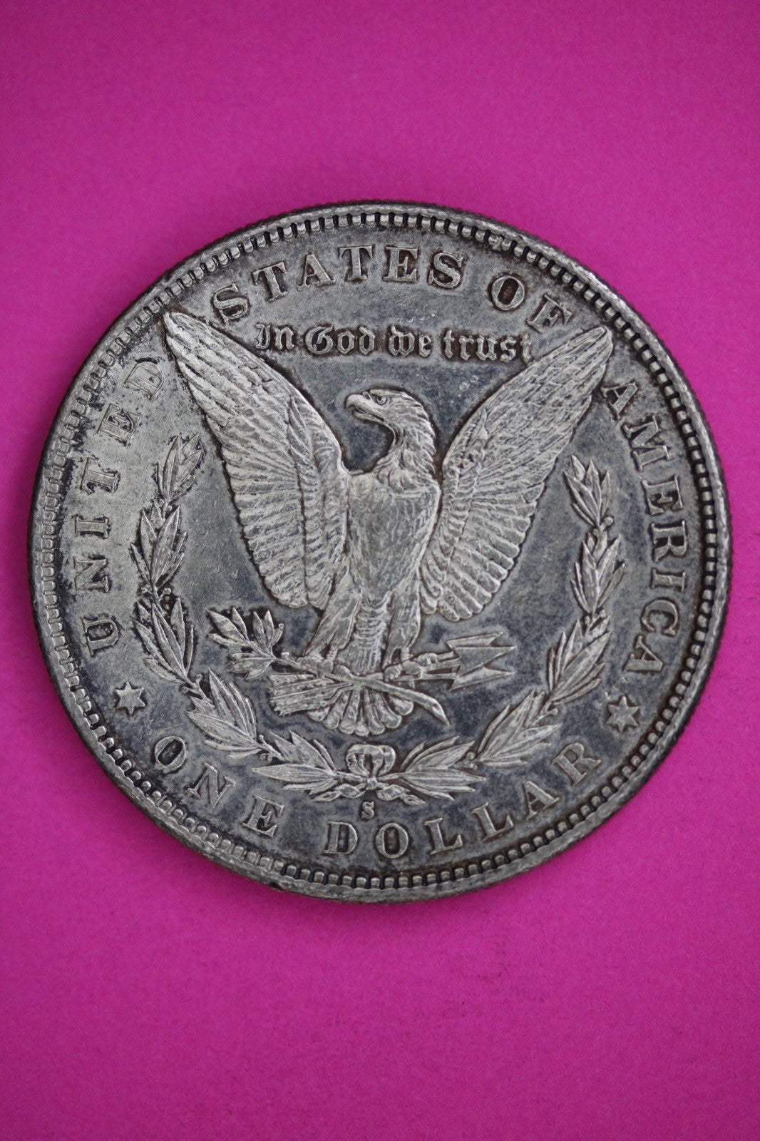1885 S Morgan Lady Liberty Silver Dollar Guaranteed Authentic & Genuine 2725