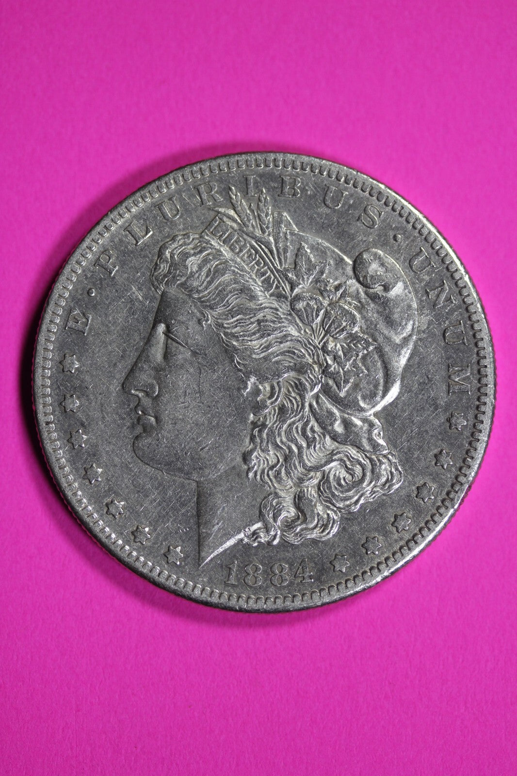 High Grade 1884 S Morgan Liberty Silver Dollar Key Date Coin San Francisco 174