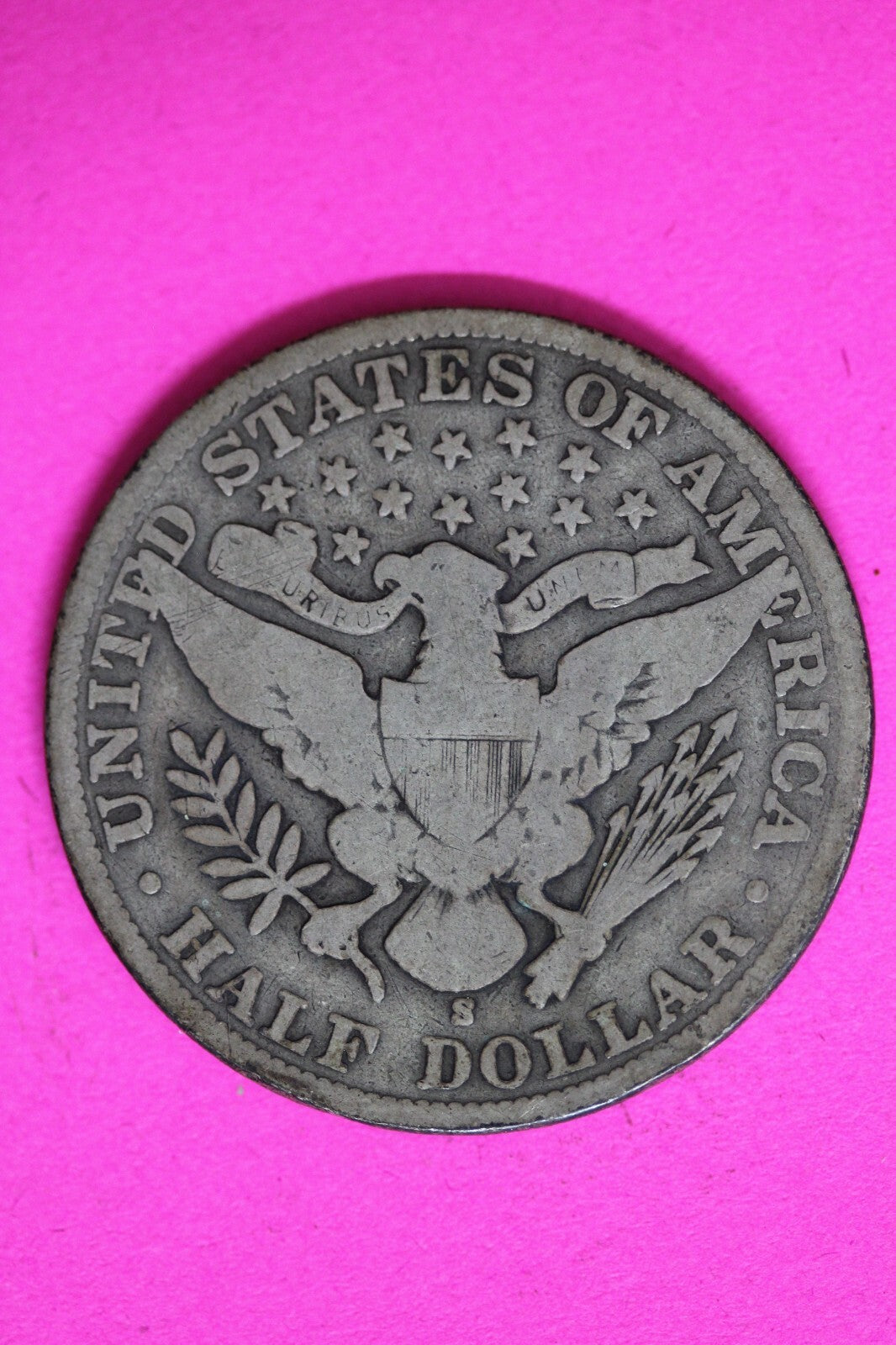 1908 S Barber Liberty Half Dollar Scarce Semi Key Date Coin San Francisco 156
